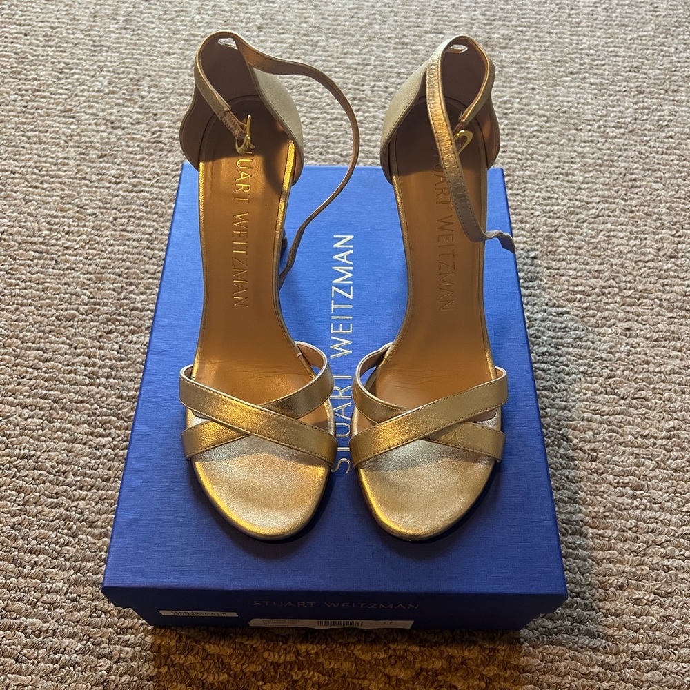 Stuart Weitzman Nudist Cross Heel